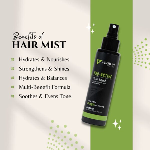 Fission pro-active hair mist